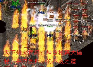 天下烽火再起:神器秘籍大揭秘,探寻乱世中的不败之道 天下烽火再起:神器秘籍大揭秘,探寻乱世中的不败之道