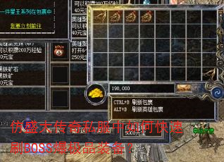 ��ʢ����˽������ο���ˢBOSS����Ʒװ����
