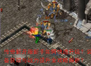 传奇新开服新手如何快速升级?装备获取与战力提升全攻略解析? 传奇新开服新手如何快速升级?装备获取与战力提升全攻略解析?