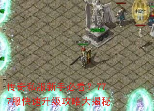 传奇私服新手必看?777服快速升级攻略大揭秘 传奇私服新手必看?777服快速升级攻略大揭秘