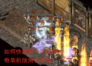 如何快速提升手机传奇单机版角色等级? 如何快速提升手机传奇单机版角色等级?