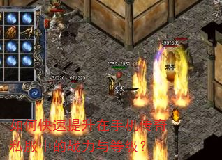 如何快速提升在手机传奇私服中的战力与等级? 如何快速提升在手机传奇私服中的战力与等级?